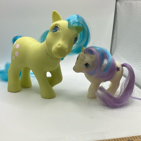 Hasbro Other - Colorful Pony Toy Set - Vintage (1984)
